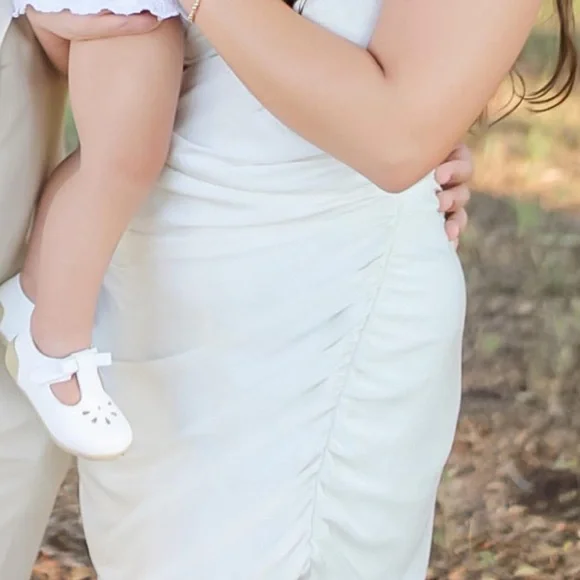 Abercrombie & Fitch Cream Maxi Dress - Picture 3 of 3